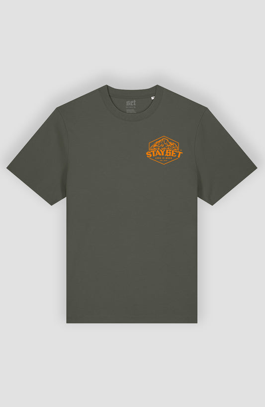 Stayset Mountain T-shirt - Olive